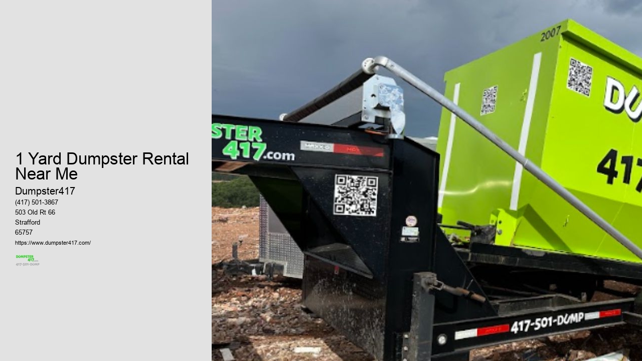 3 Yard Dumpster Rental Near Me