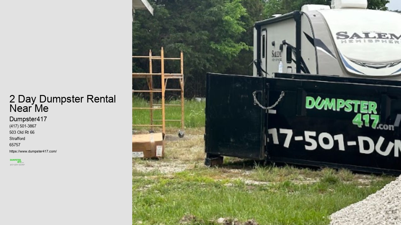 Largest Dumpster Rental