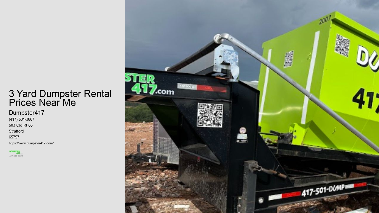 Strafford Mo Dumpster Rental