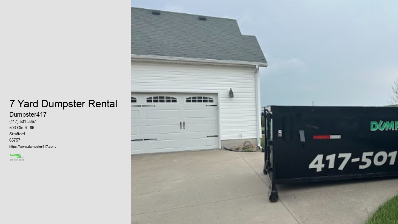 Dumpster Rental Strafford MO