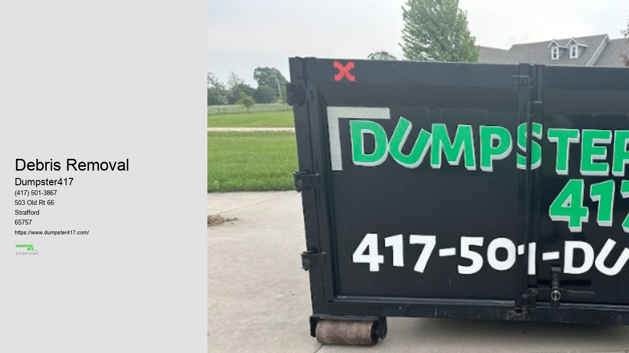 Dumpster Rental Services