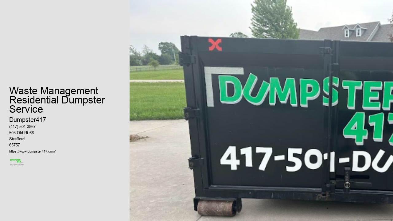 Commercial Dumpster